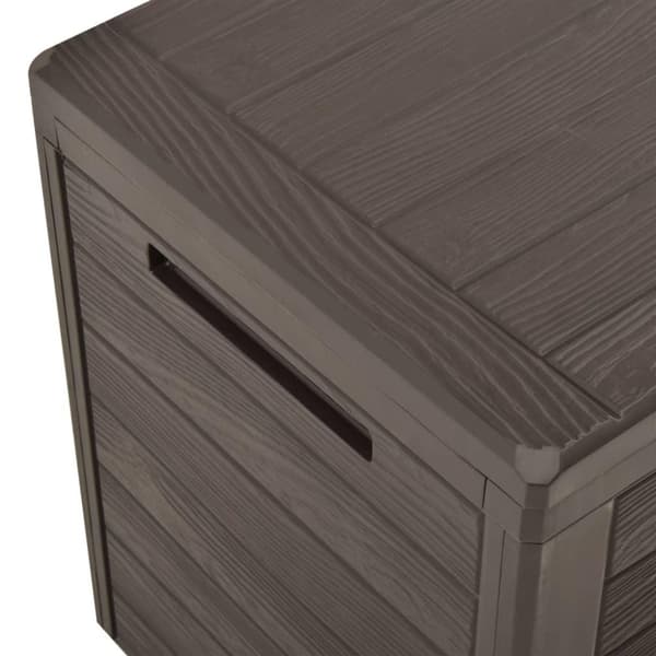 vidaXL Putekasse brun 116x44x55 cm