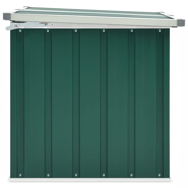 vidaXL Dynbox grön 129x67x65 cm