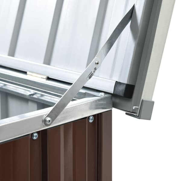 vidaXL Oppbevaringskasse 171x99x93 cm brun
