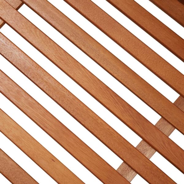 vidaXL Puutarhan varastolaatikko 150x50x55 cm täysi eukalyptuspuu