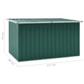 Miniatyrbilde 8 av 8: vidaXL Oppbevaringskasse 171x99x93 cm grønn