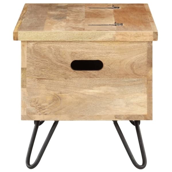 vidaXL Kiste 90x40x45 cm heltre mango