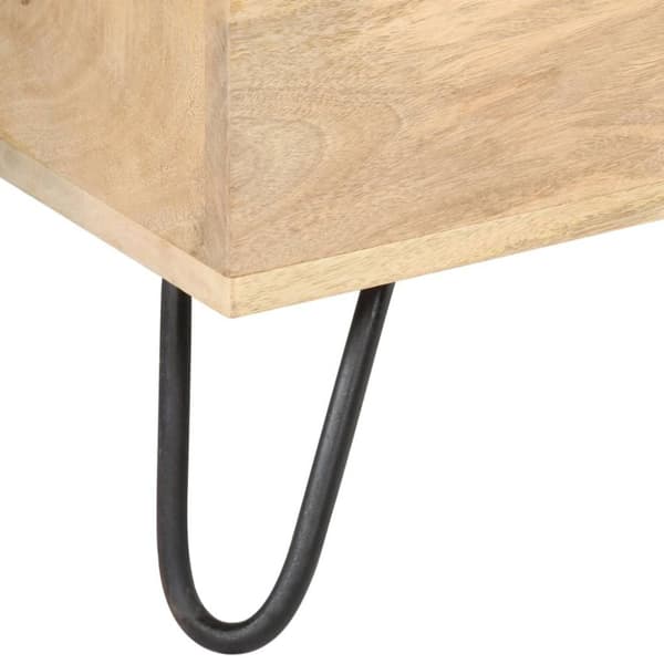 vidaXL Kiste 90x40x45 cm heltre mango