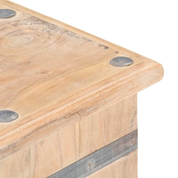 vidaXL Kista 90x40x40 cm massivt akaciaträ