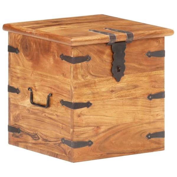 vidaXL Kiste 40x40x40 cm heltre akasie
