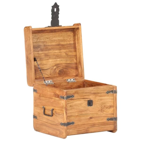 vidaXL Kiste 40x40x40 cm heltre akasie