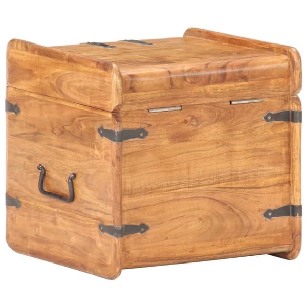 vidaXL Kiste 40x40x40 cm heltre akasie