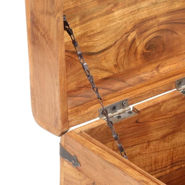 vidaXL Kiste 40x40x40 cm heltre akasie