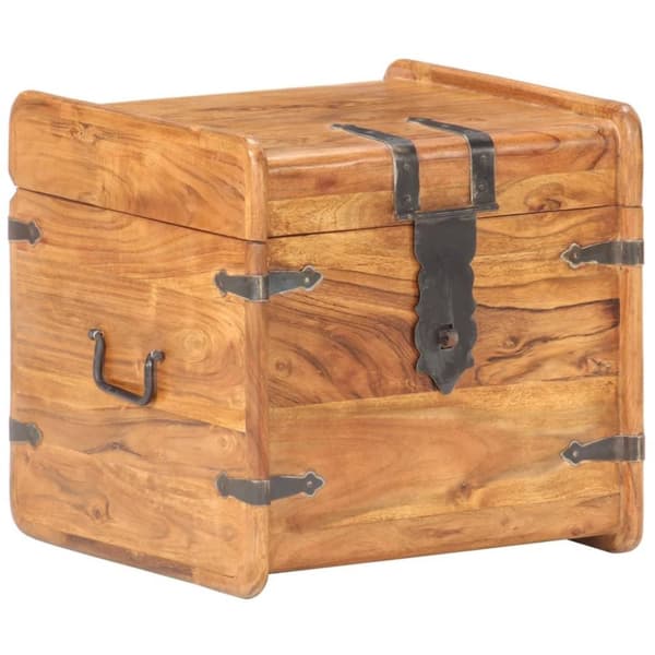 vidaXL Kiste 40x40x40 cm heltre akasie