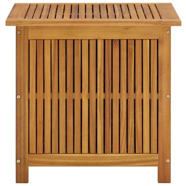 vidaXL Puutarhan varastolaatikko 60x50x58 cm täysi akaasiapuu