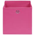 Miniatyrbilde 4 av 6: vidaXL Oppbevaringsbokser 4 stk ikke-vevet stoff 28x28x28 cm rosa