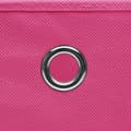 Miniatyrbilde 2 av 6: vidaXL Oppbevaringsbokser 4 stk ikke-vevet stoff 28x28x28 cm rosa