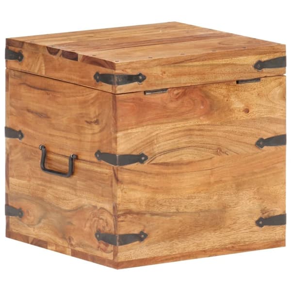 vidaXL Kista 40x40x40 cm massivt akaciaträ