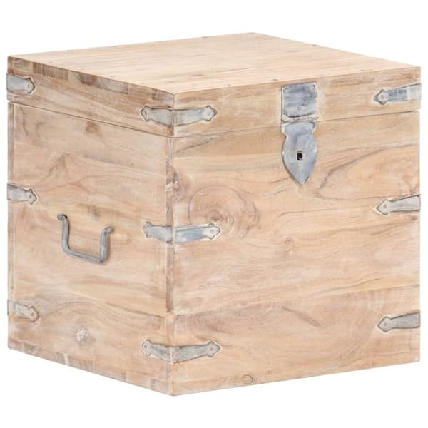 vidaXL Kiste 40x40x40 cm heltre akasie