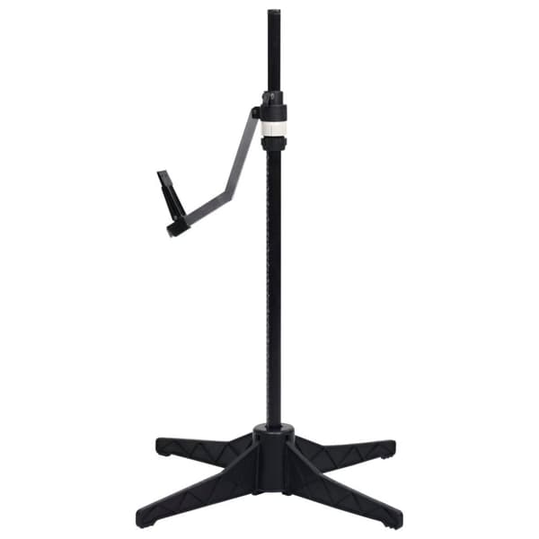 vidaXL Justerbar provdocka dam svart S stl 33-40