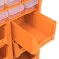 Miniatyrbilde 9 av 10: vidaXL Sortimentskap med 39 skuffer 38x16x47 cm