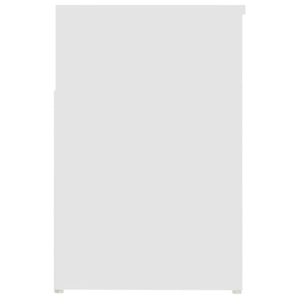 vidaXL skoreol 80x30x45 cm spånplade hvid
