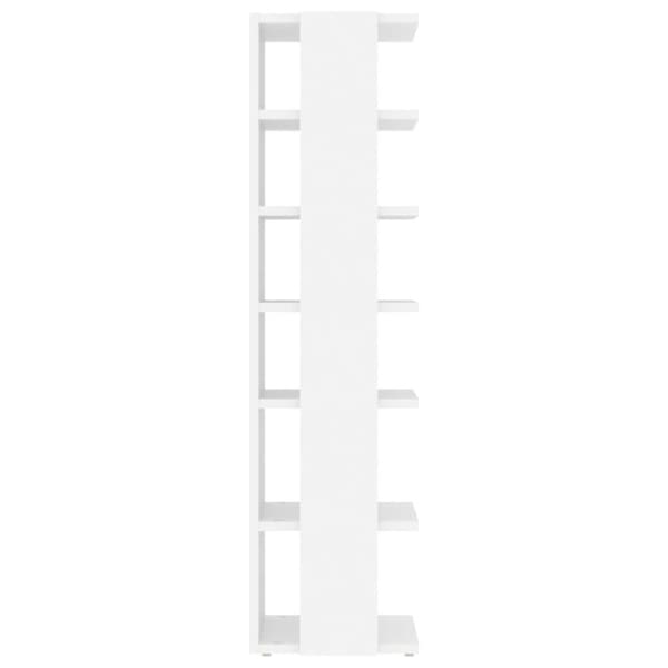 vidaXL skoreoler 2 stk. 25x27x102 cm spånplade hvid