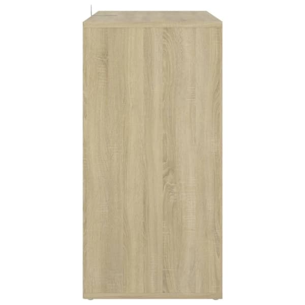 vidaXL skoreol 60x35x70 cm spånplade sonoma-eg