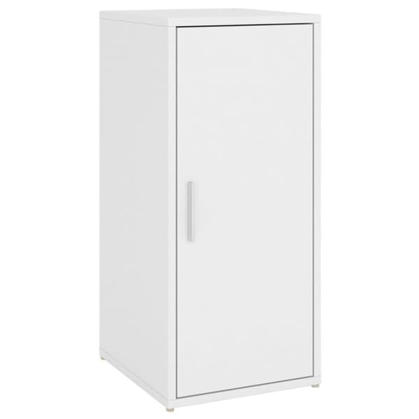 vidaXL Skoskap hvit 2 stk 32x35x70 cm sponplate