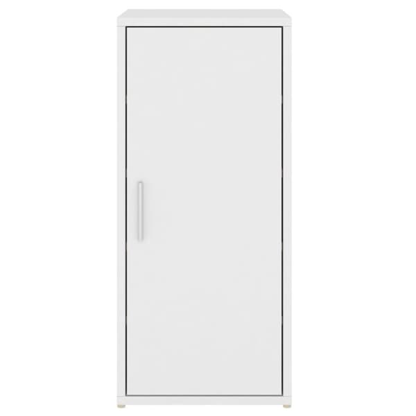 vidaXL Skoskap hvit 2 stk 32x35x70 cm sponplate