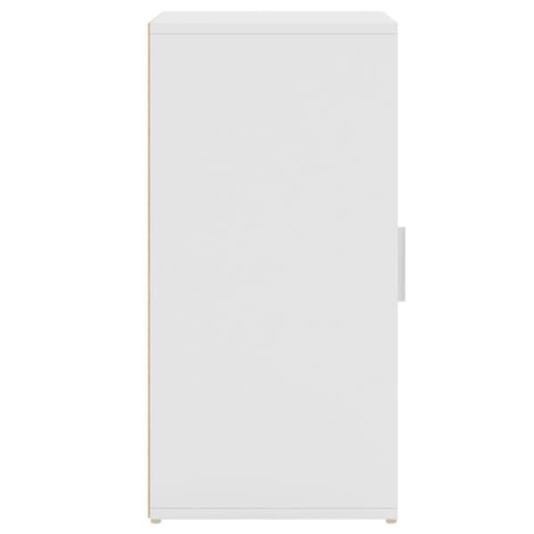 vidaXL Skoskap hvit 2 stk 32x35x70 cm sponplate