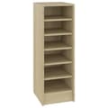 Miniatyrbilde 2 av 10: vidaXL Skoskap sonoma eik 31,5x35x90 cm sponplate