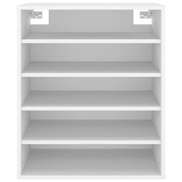 vidaXL skoreol 60x35x70 cm spånplade hvid