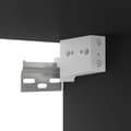 Miniatyrbilde 7 av 10: vidaXL Skoskap svart 31,5x35x70 cm sponplate