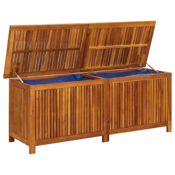 vidaXL Trädgårdslåda 150x50x58 cm massivt akaciaträ
