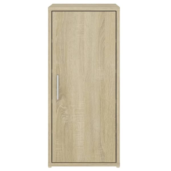 vidaXL skoreoler 2 stk. 32x35x70 cm spånplade sonoma-eg