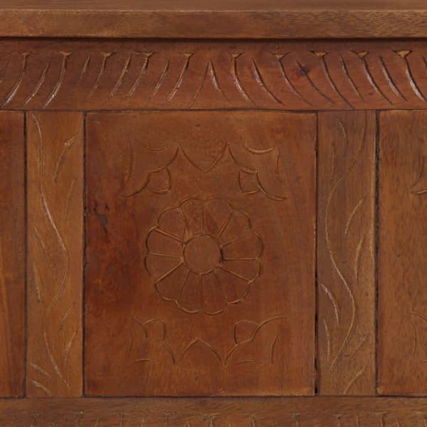 vidaXL opbevaringsboks 110x30x40 cm massivt mangotræ