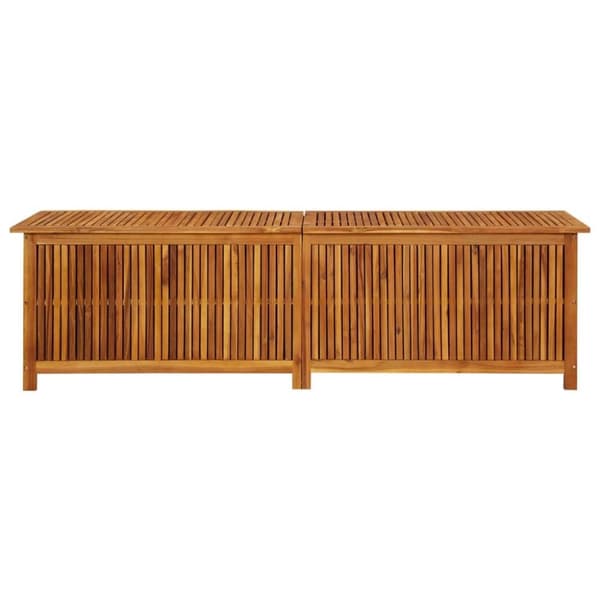 vidaXL Putekasse 200x50x58 cm heltre akasie