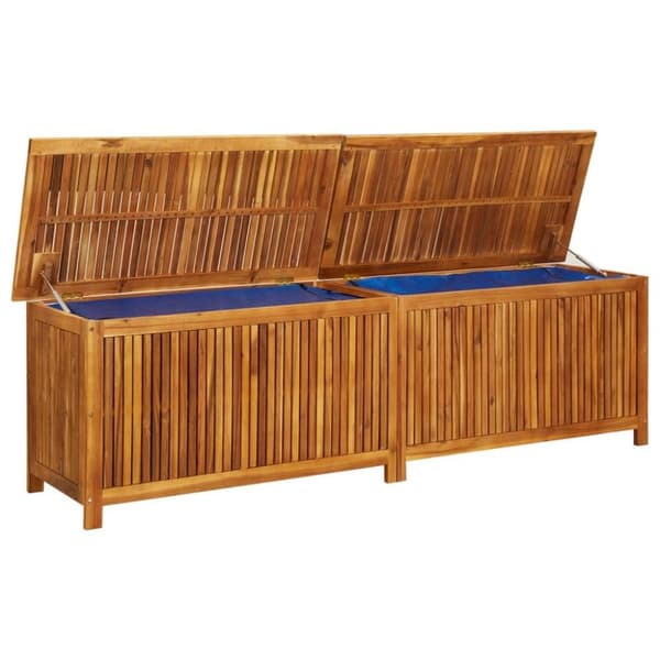 vidaXL Putekasse 200x50x58 cm heltre akasie