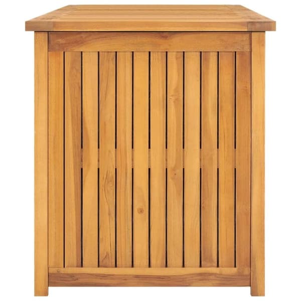 vidaXL opbevaringsboks til haven 175x50x53 cm massivt teaktræ