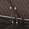 Miniatyrbillede 4 af 6: vidaXL hyndeboks 291x100,5x104 cm polyrattan brun
