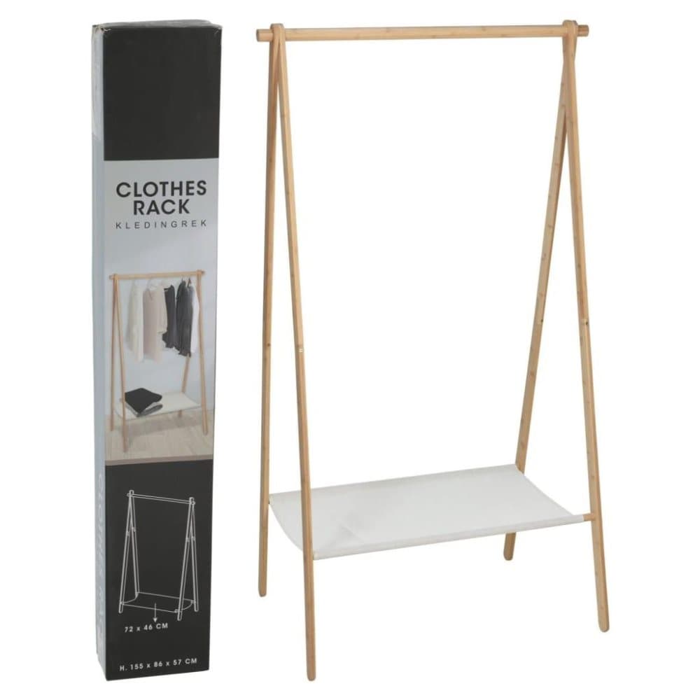 Storage solutions Klädhängare med skohylla furu