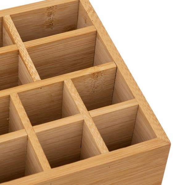 Förvaringsbox med spegel - 10 fack