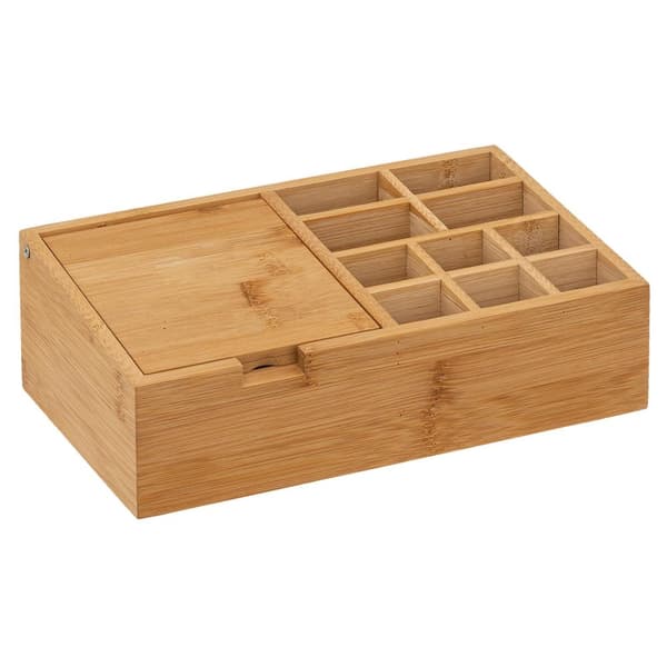 Förvaringsbox med spegel - 10 fack