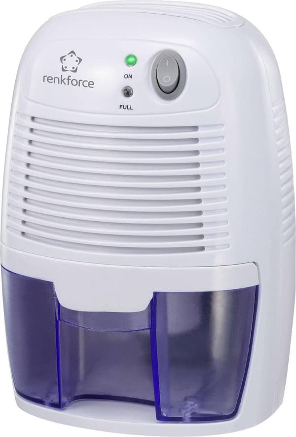 Renkforce HD-68W Affugter 20 m² 0,011 l/h Hvid, Blå