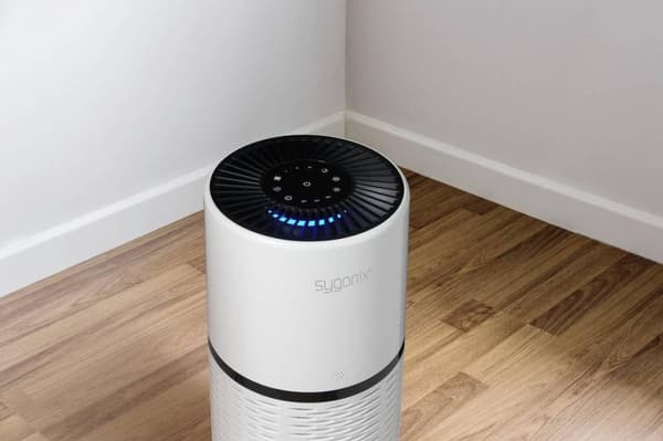 Sygonix ilmanpuhdistin 30 m² Valkoinen