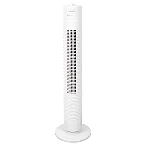 Clatronic tornituuletin TVL 3770, 3 nopeustasoa, 75° oskillointi (voidaan kytkeä pois päältä), 120 minuutin ajastin, valkoinen
