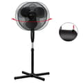 Miniatyrbillede 3 af 11: Clatronic VL 3603 S piedestal ventilator 40cm sort