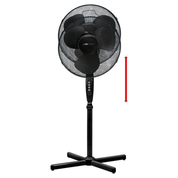 Clatronic VL 3603 S piedestal ventilator 40cm sort