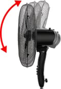 Miniatyrbillede 2 af 11: Clatronic VL 3603 S piedestal ventilator 40cm sort
