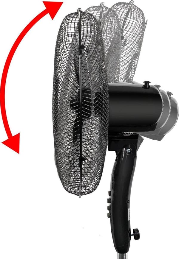 Clatronic VL 3603 S piedestal ventilator 40cm sort