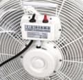 Miniatyrbillede 5 af 10: CasaFan SPEED2PROTECT IP54 SL Stående ventilator 120 W (Ø xh) 495 mm x 1215 mm Hvid