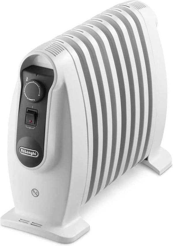 DeLonghi TRNS0808M Olie elektrisk varmelegeme indendørs hvid 800 W Hvid