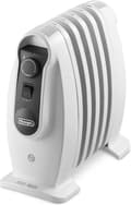 Miniatyrbillede 3 af 5: DeLonghi TRNS0505M Elvarmer Indendørs Hvid 500 W Olie Elvarmer