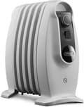 Miniatyrbillede 1 af 5: DeLonghi TRNS0505M Elvarmer Indendørs Hvid 500 W Olie Elvarmer
